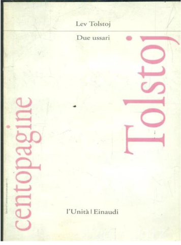 Copertina di Due ussari